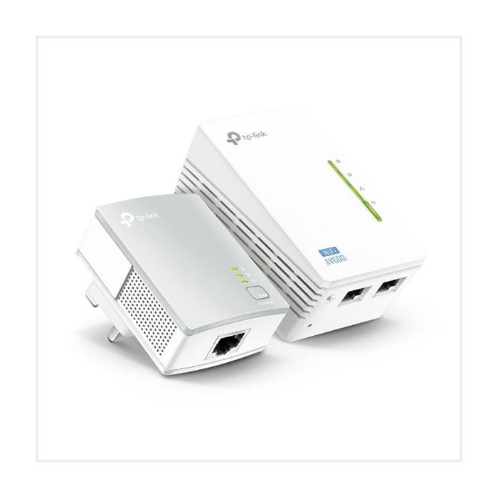 TP-Link Powerline 600 Wi-Fi Extender Starter Kit, TL-WPA4220KIT